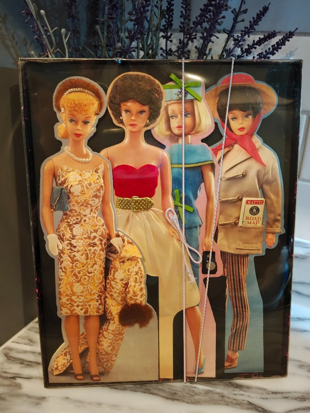 1995 Hallmark Barbie Glamour Dream Greeting Cards Set of 4 Vintage